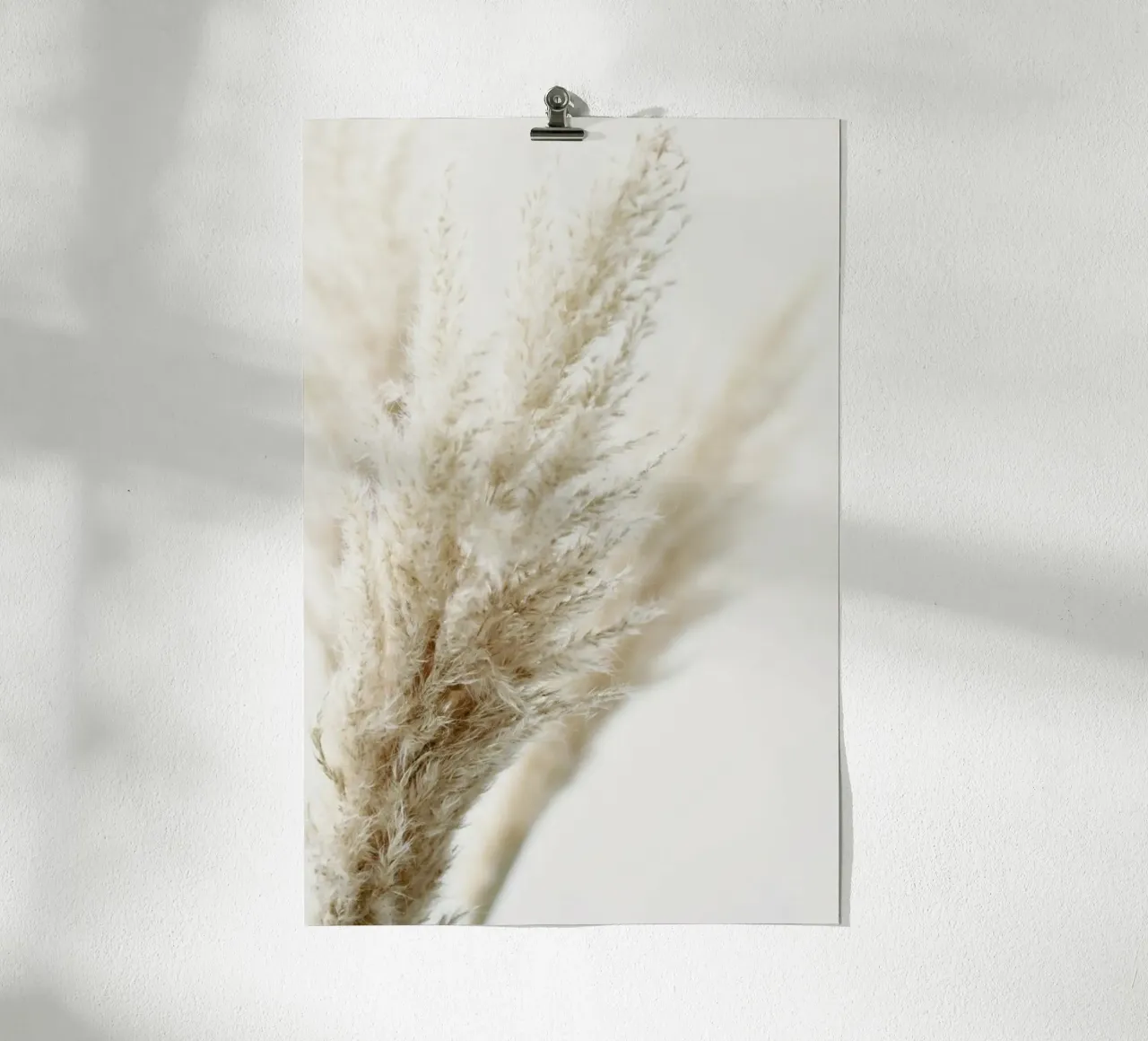 Pampas Reed 03 poster con telaio in plastica da Monika Strigel