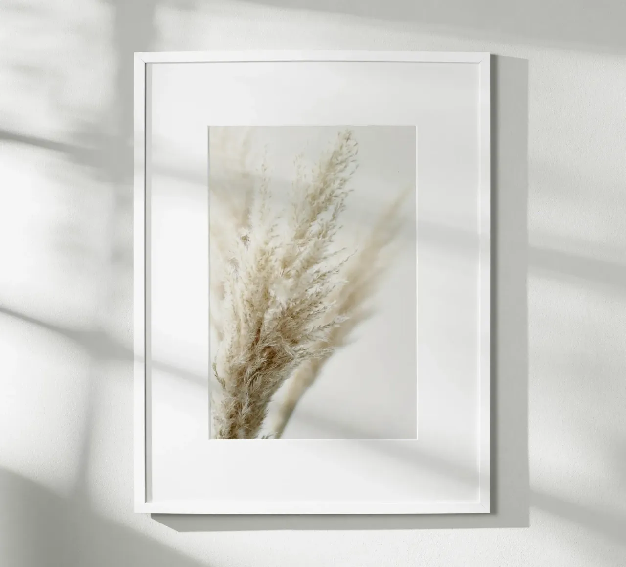 Pampas Reed 03 poster con telaio in plastica da Monika Strigel