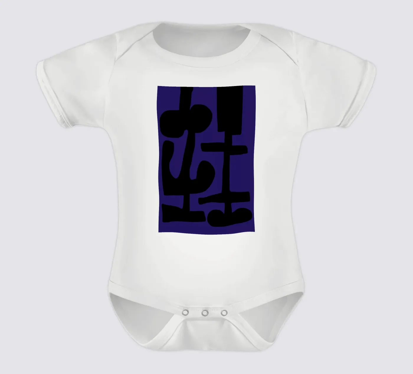 Distant Creatures Kurzarm Babybody von Tanja Schaub