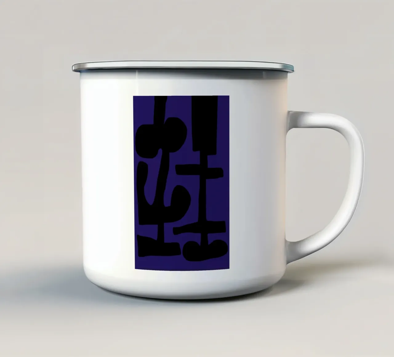 Distant Creatures tazza in smalto da Tanja Schaub
