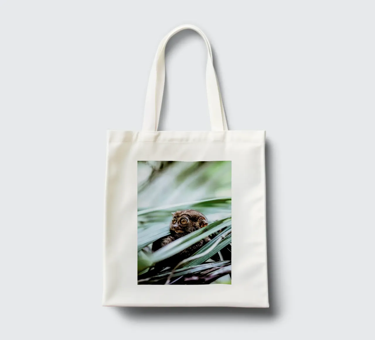 Tarsier borsa in juta da Natural Kingdom
