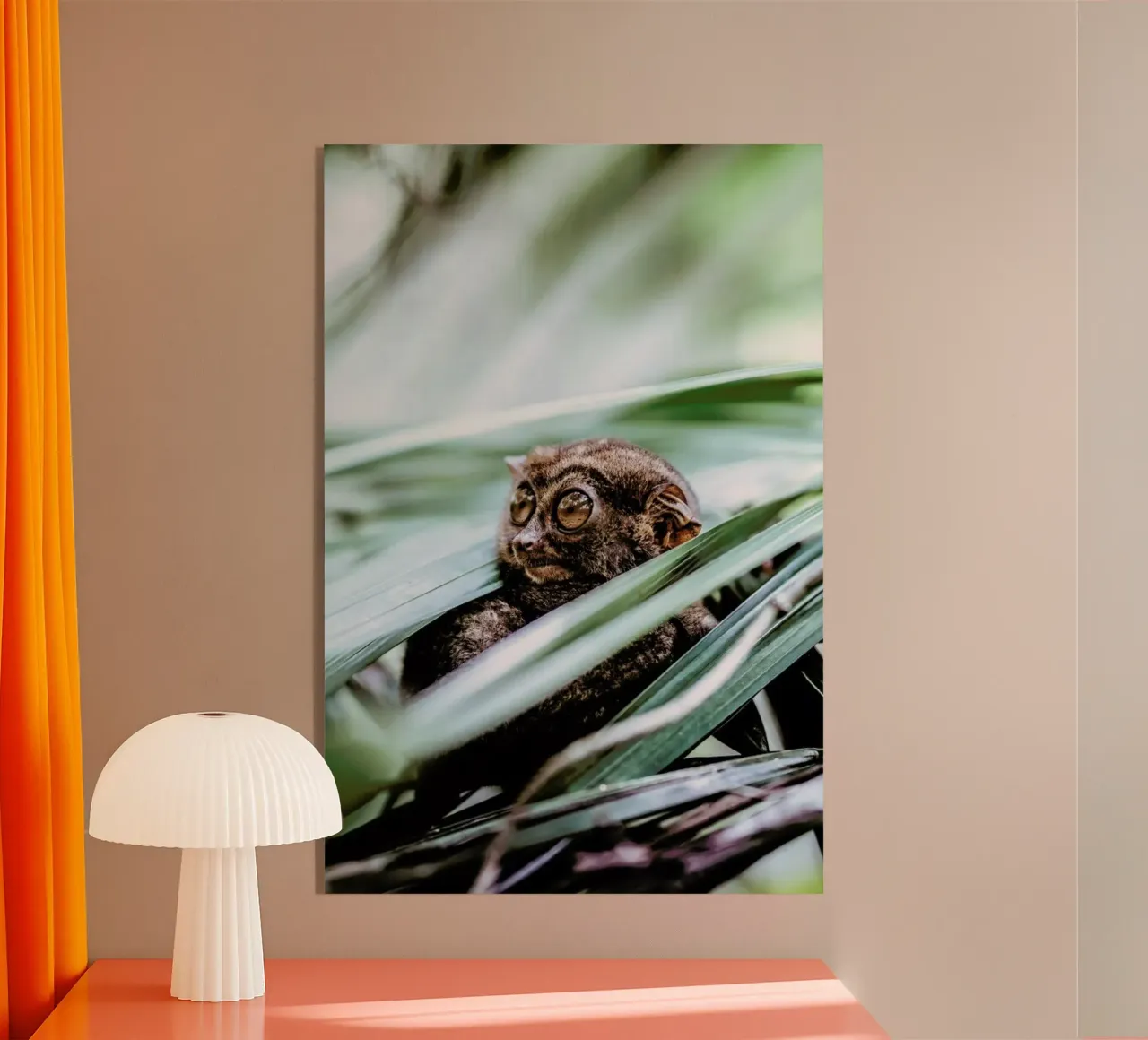 Tarsier plexiglass da Natural Kingdom