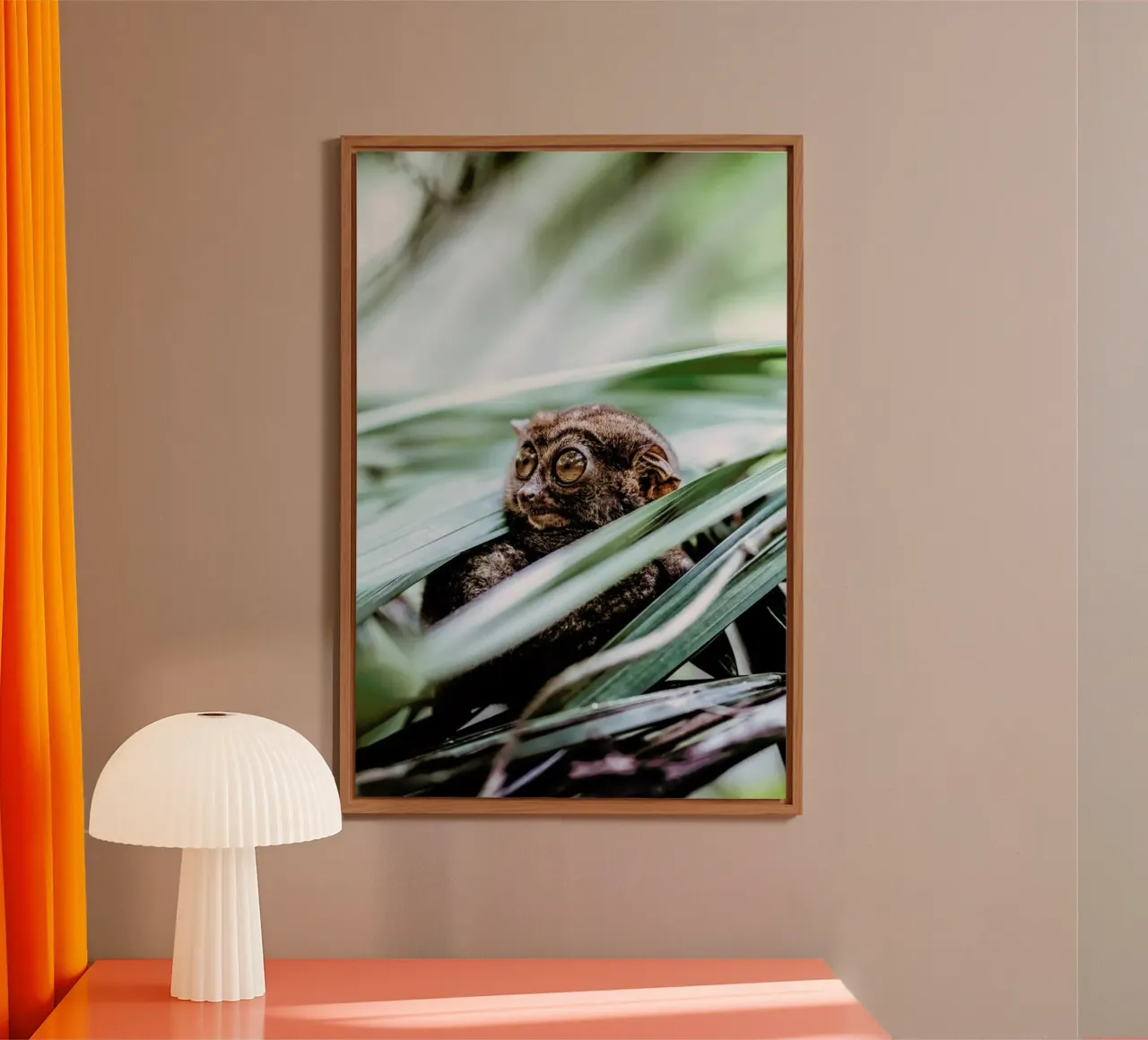 Tarsier alluminio dibond da Natural Kingdom