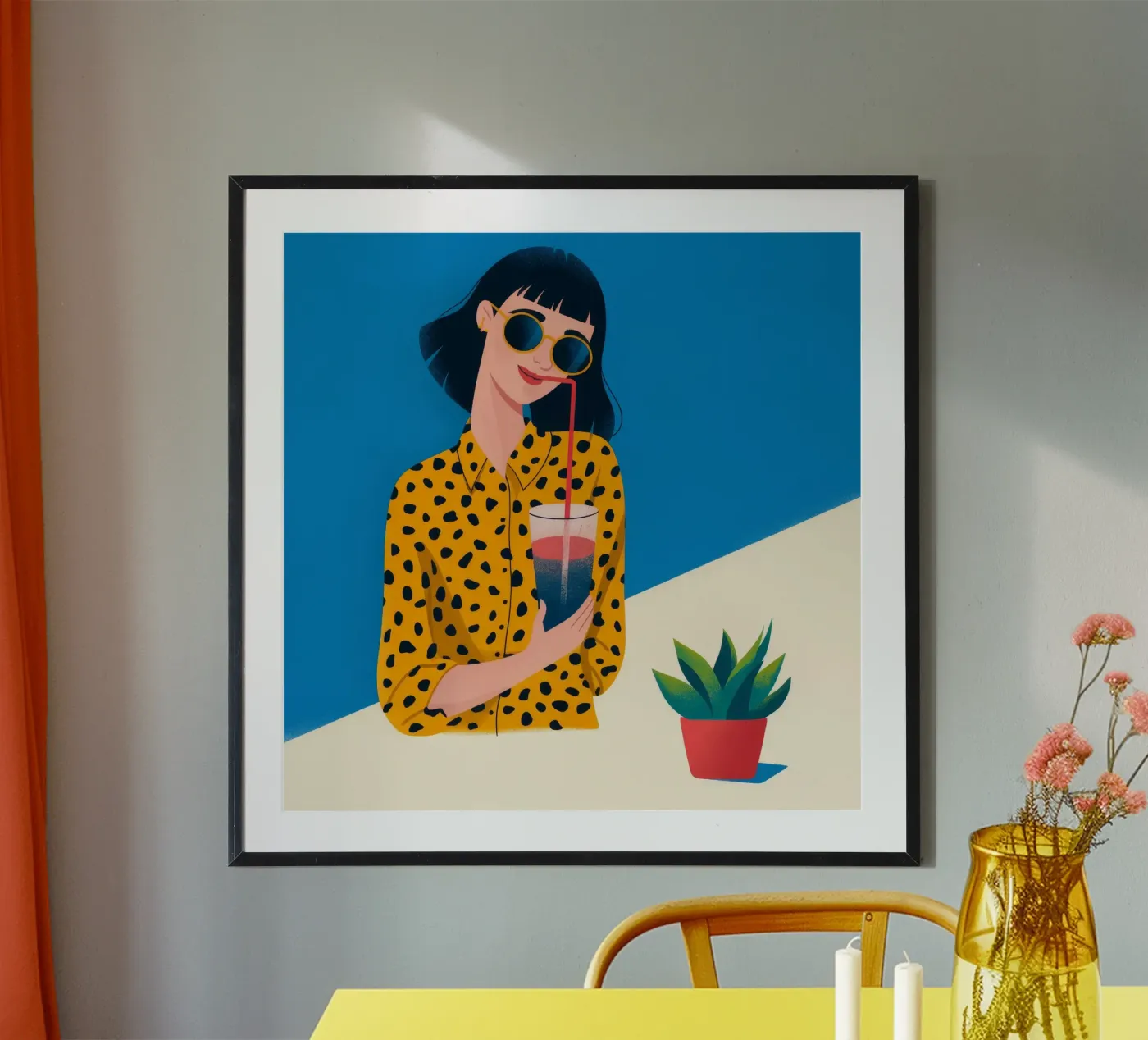 Cool Polka Dot poster by Color Oblivion