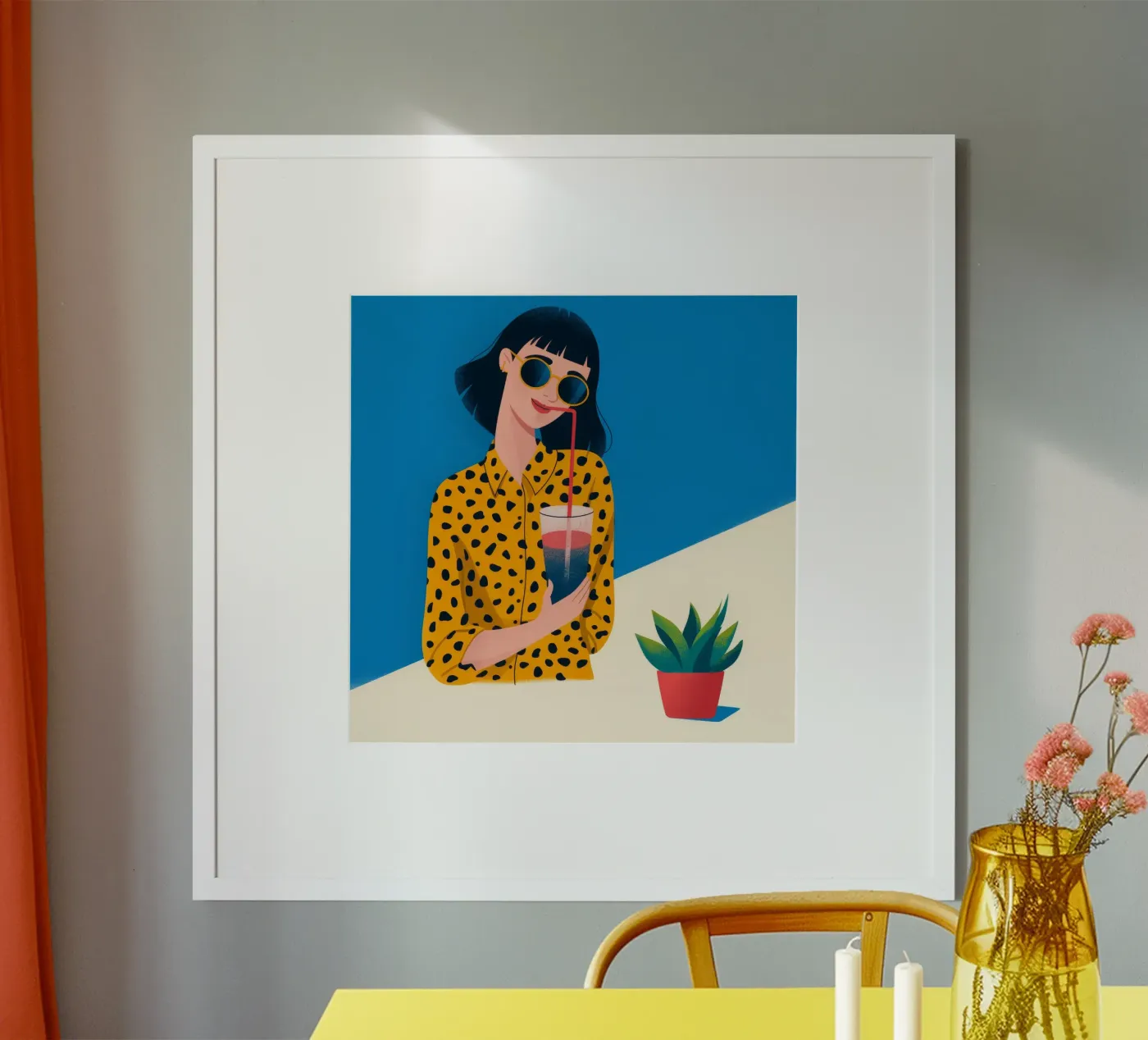 Cool Polka Dot poster by Color Oblivion