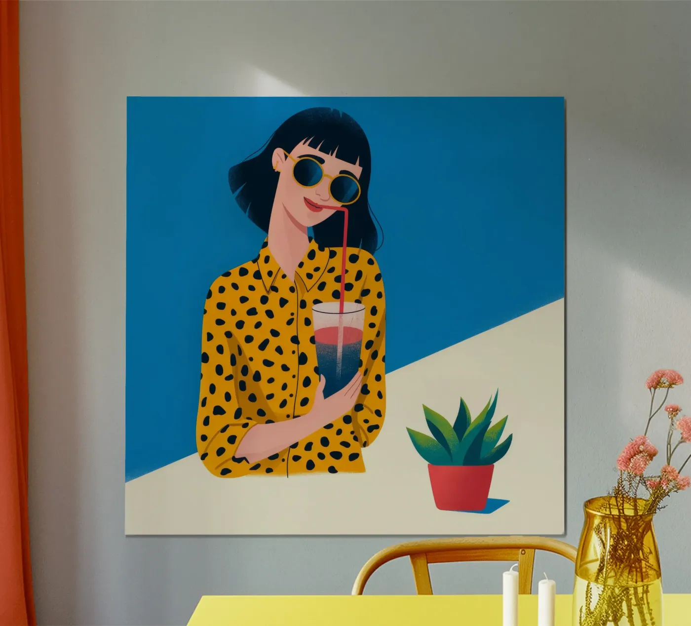 Cool Polka Dot poster by Color Oblivion