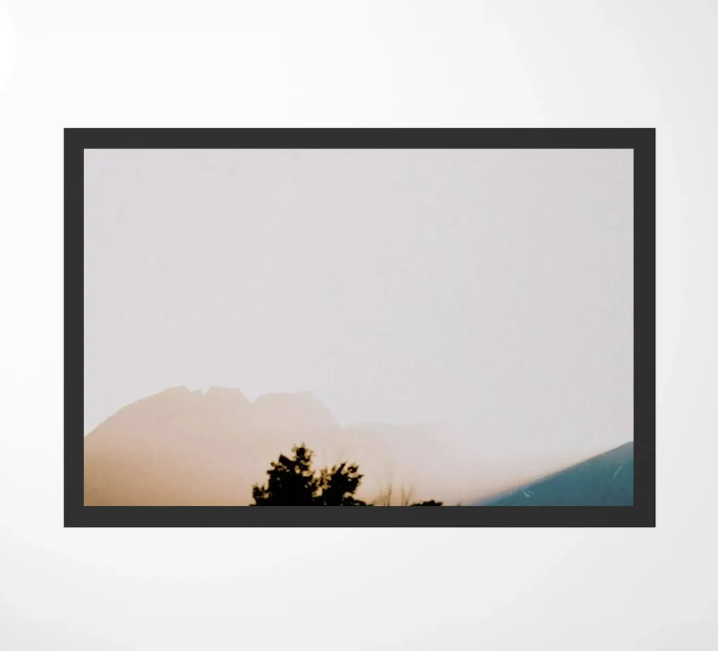 Winter Sun doormat by METROPOLIS