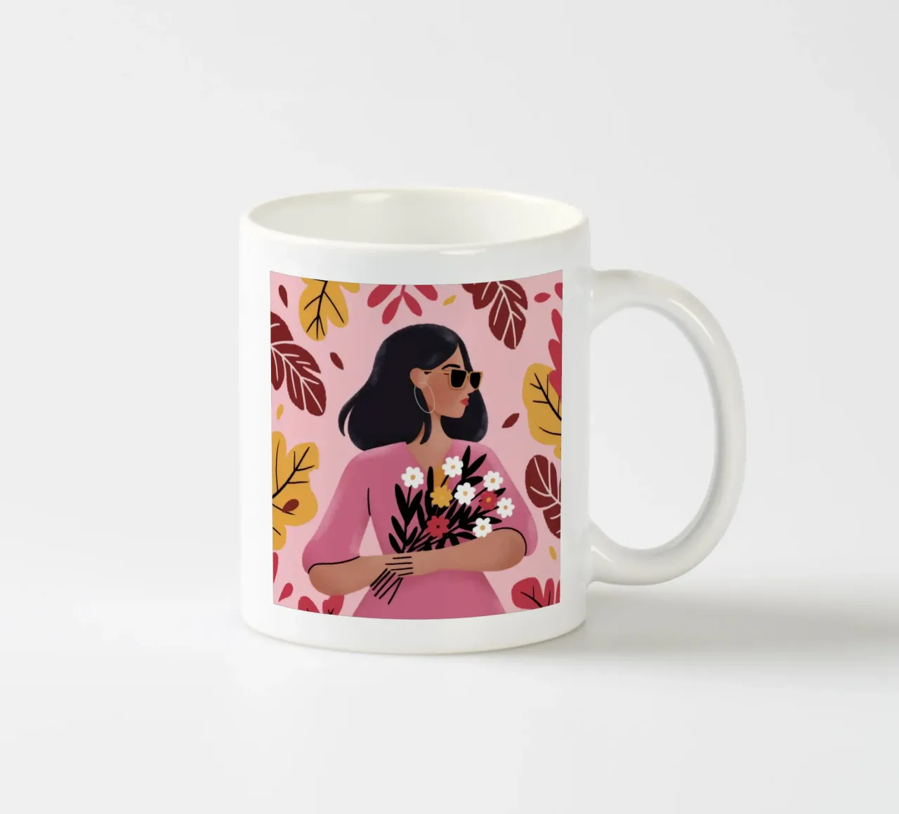 Abbraccio floreale Bliss tazza in ceramica da Color Oblivion