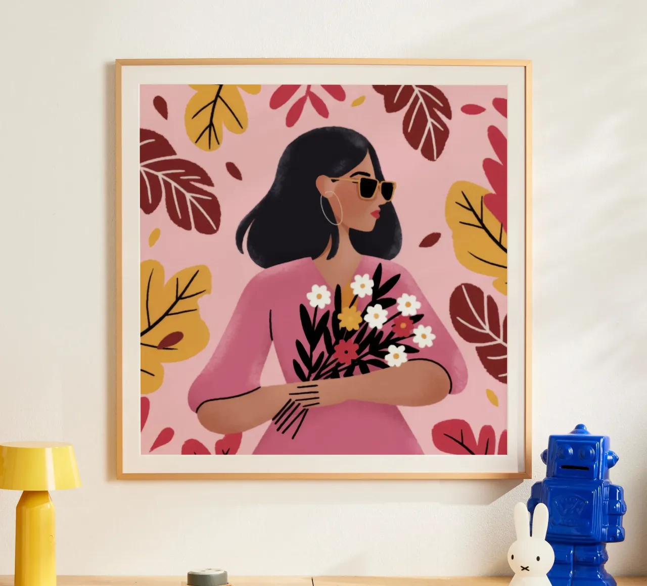 Floral Embrace Bliss hahnemühle by Color Oblivion