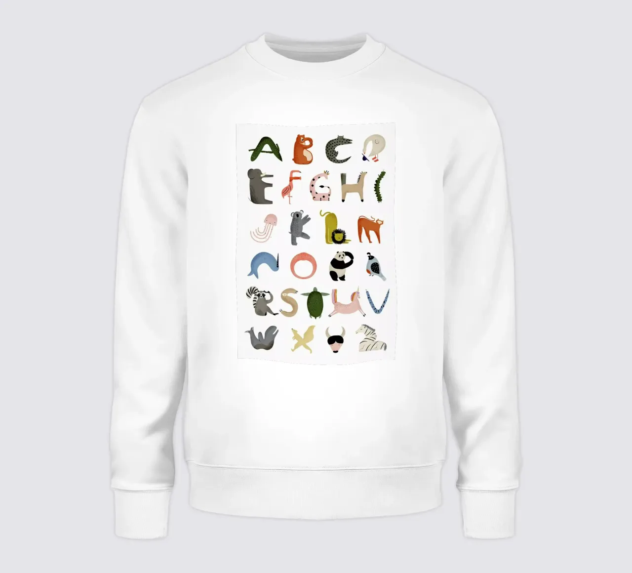 Animal Alphabet felpa da Little Flourishes