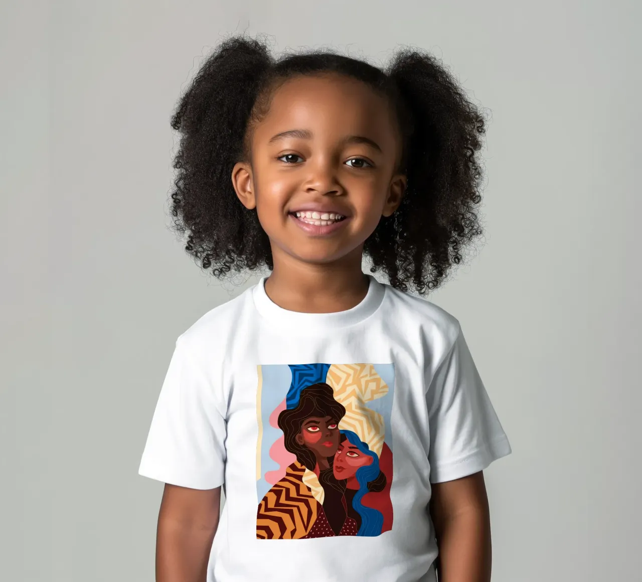 Abstract Unity Fusion t-shirt enfant de Color Oblivion