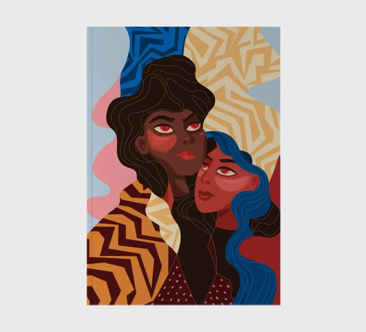 Abstract Unity Fusion notebook by Color Oblivion