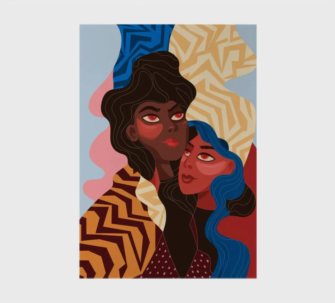 Abstract Unity Fusion notebook by Color Oblivion