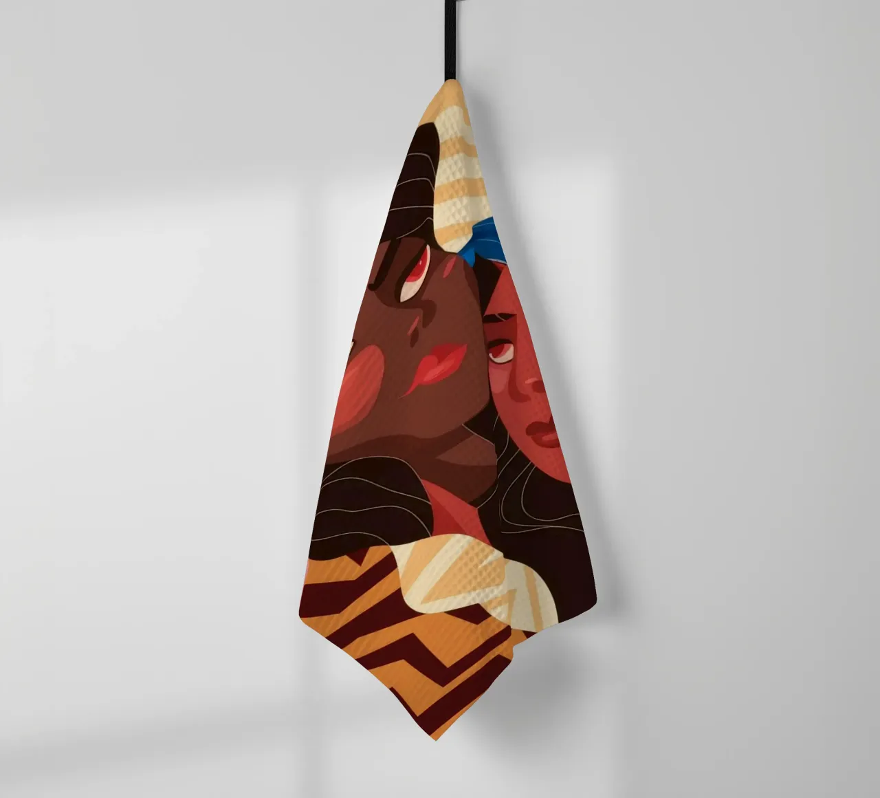 Abstract Unity Fusion torchon de Color Oblivion