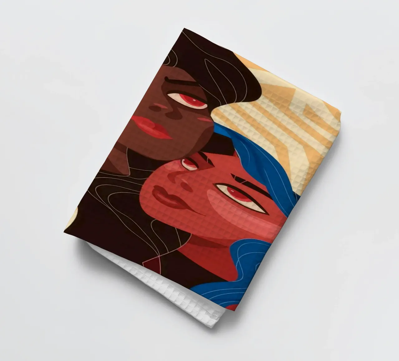 Abstract Unity Fusion torchon de Color Oblivion