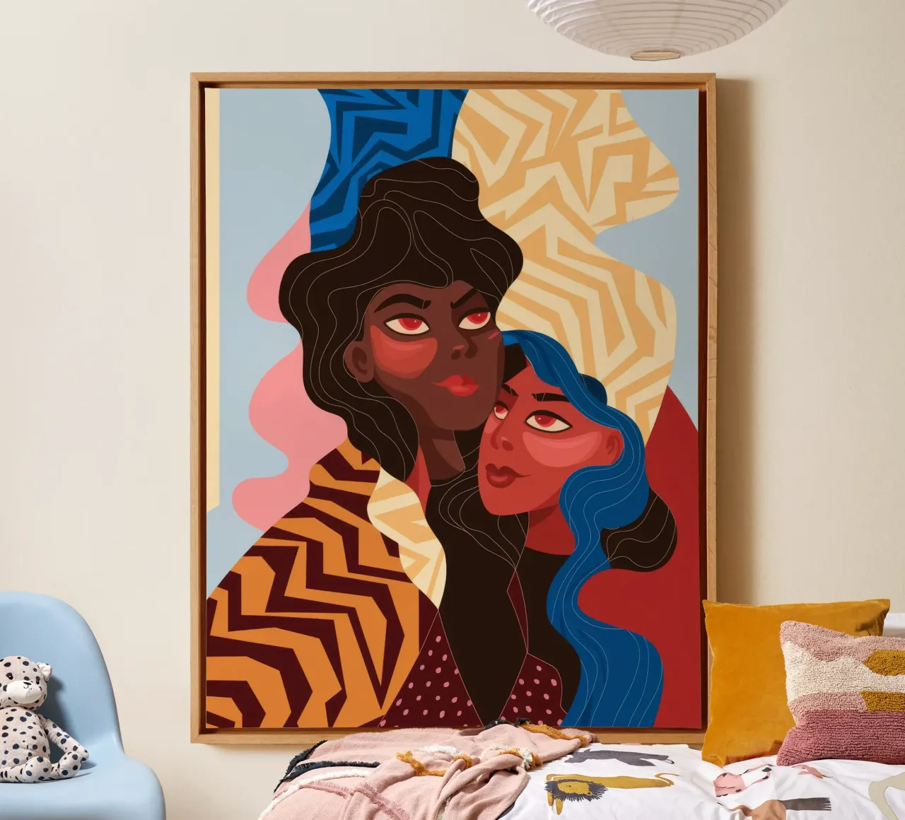 Abstract Unity Fusion canvas by Color Oblivion