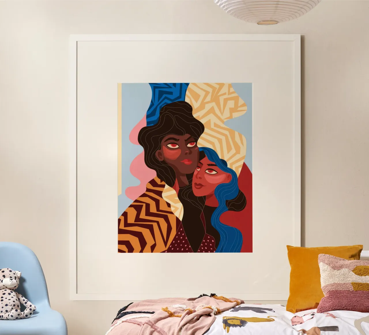 Abstract Unity Fusion hahnemühle by Color Oblivion