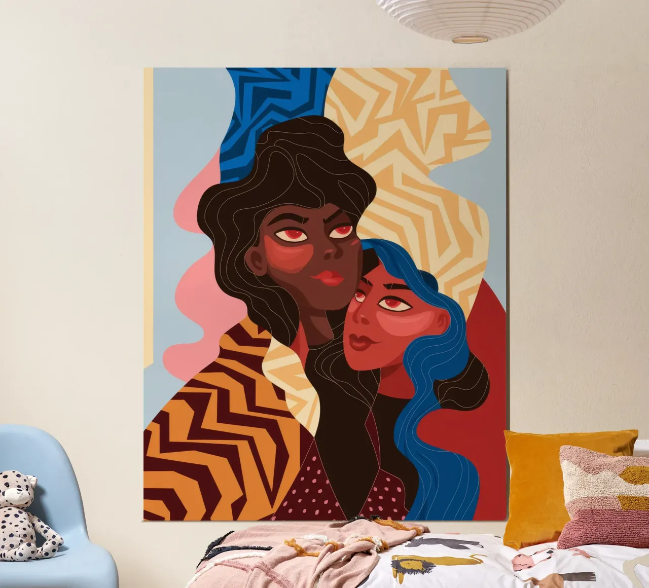 Abstract Unity Fusion hahnemühle by Color Oblivion