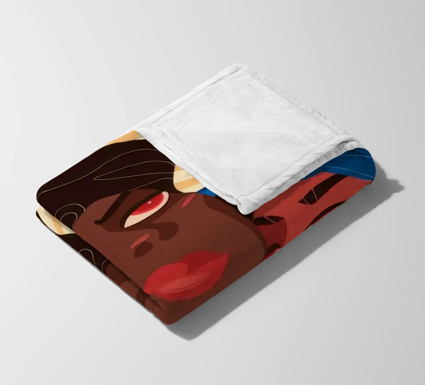 Abstrakte Einheitsfusion Fleecedecke von Color Oblivion