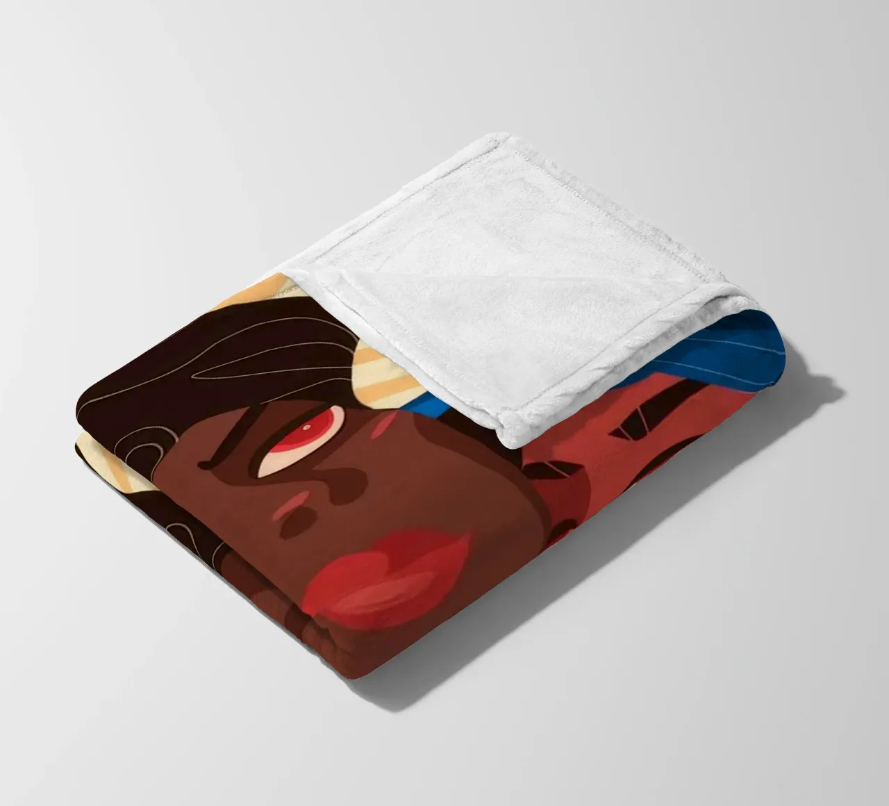 Abstrakte Einheitsfusion Fleecedecke von Color Oblivion