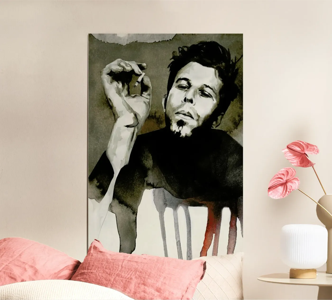 Tom Waits poster da David Diehl