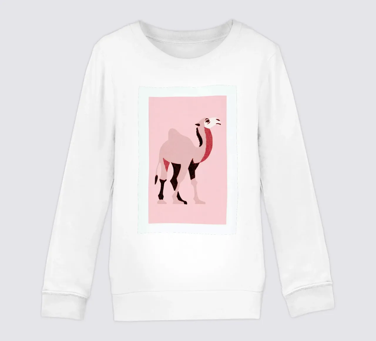 Camel Pink felpa bambino da Little Flourishes