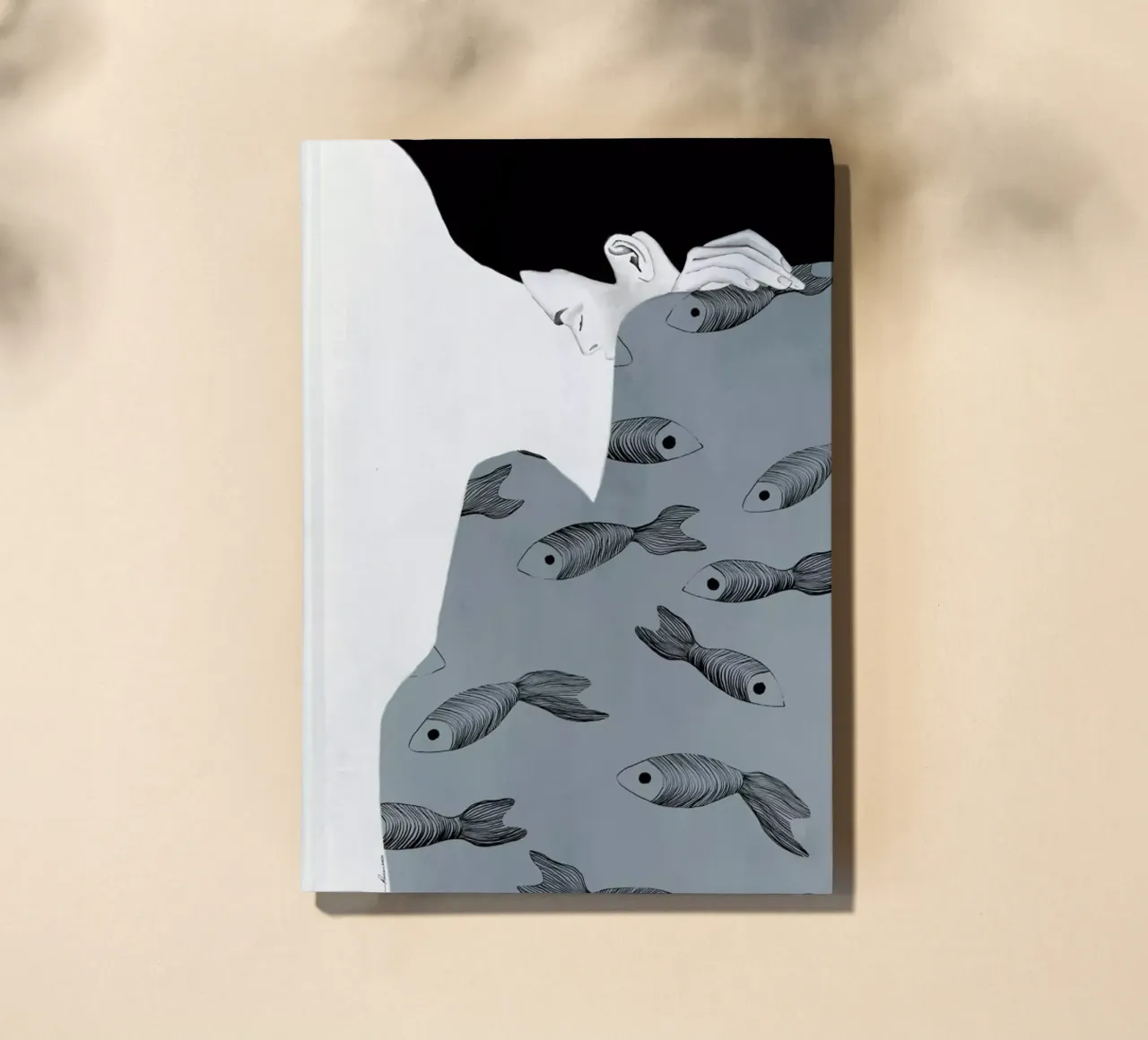 Fishy Mood II Notizbuch von Ramona Russu