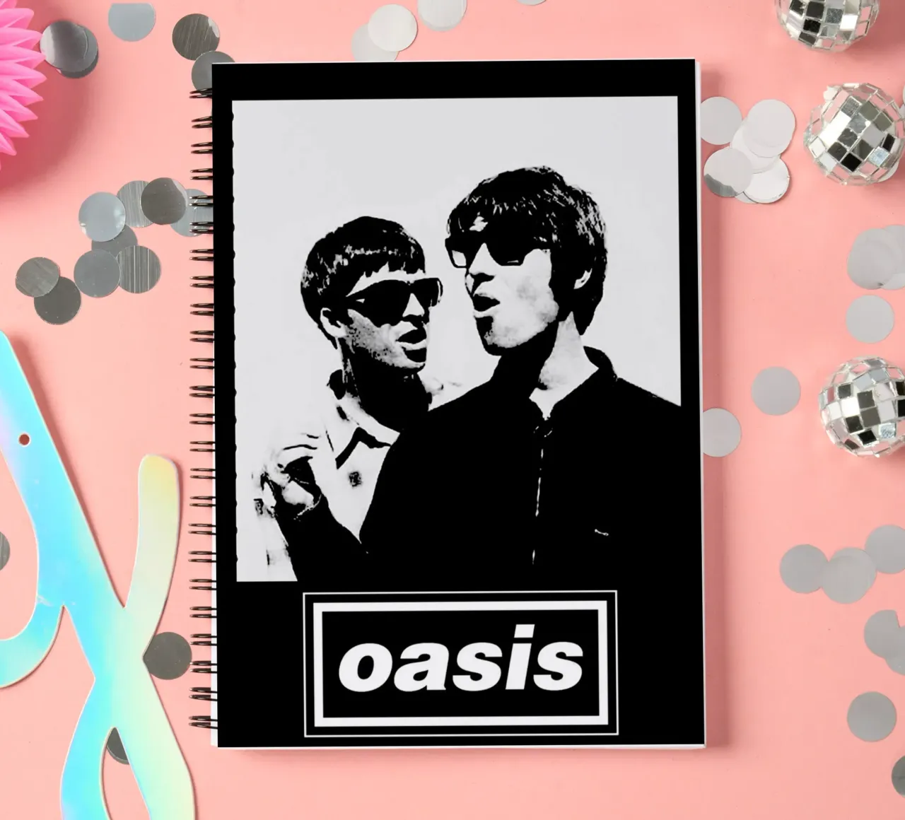 Oasis Lend spiral notebook by HUMMERSONIC