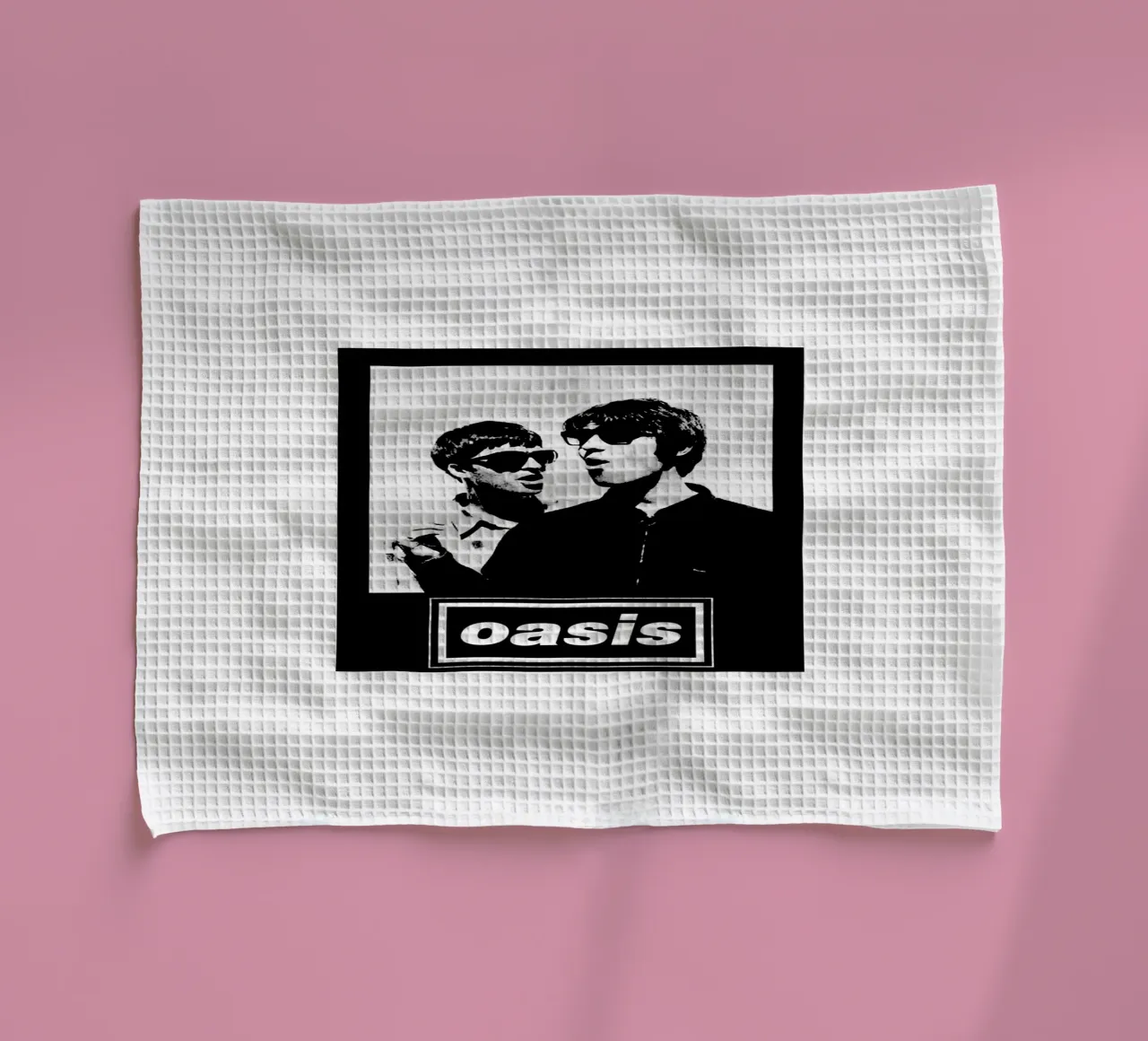 Oasis Lend tea towel by HUMMERSONIC
