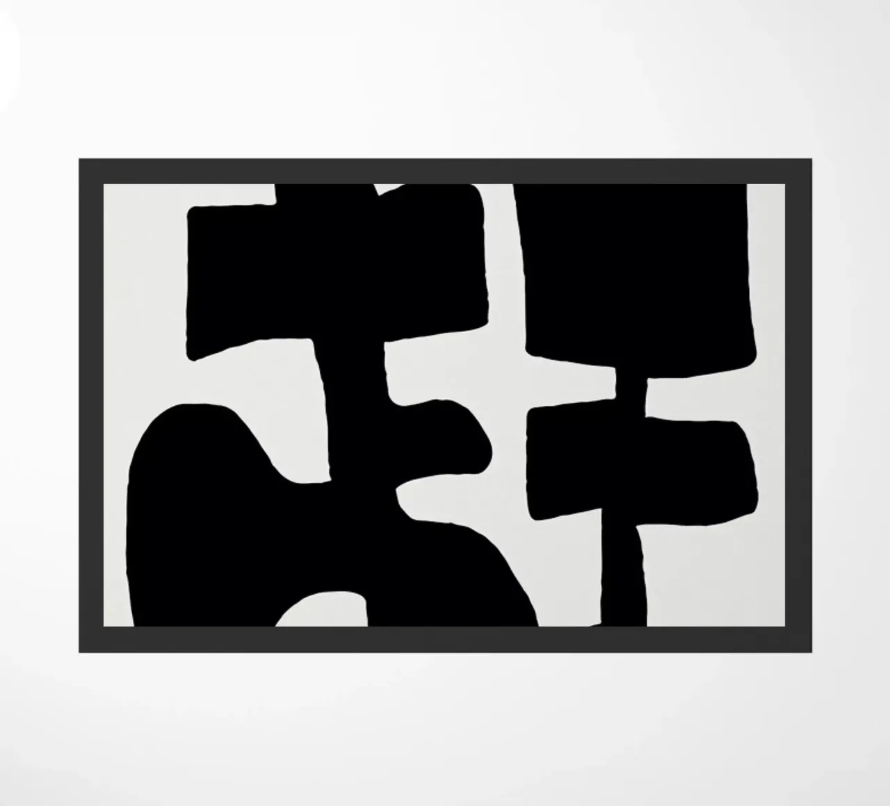 Black Spring Fußmatte von Tanja Schaub