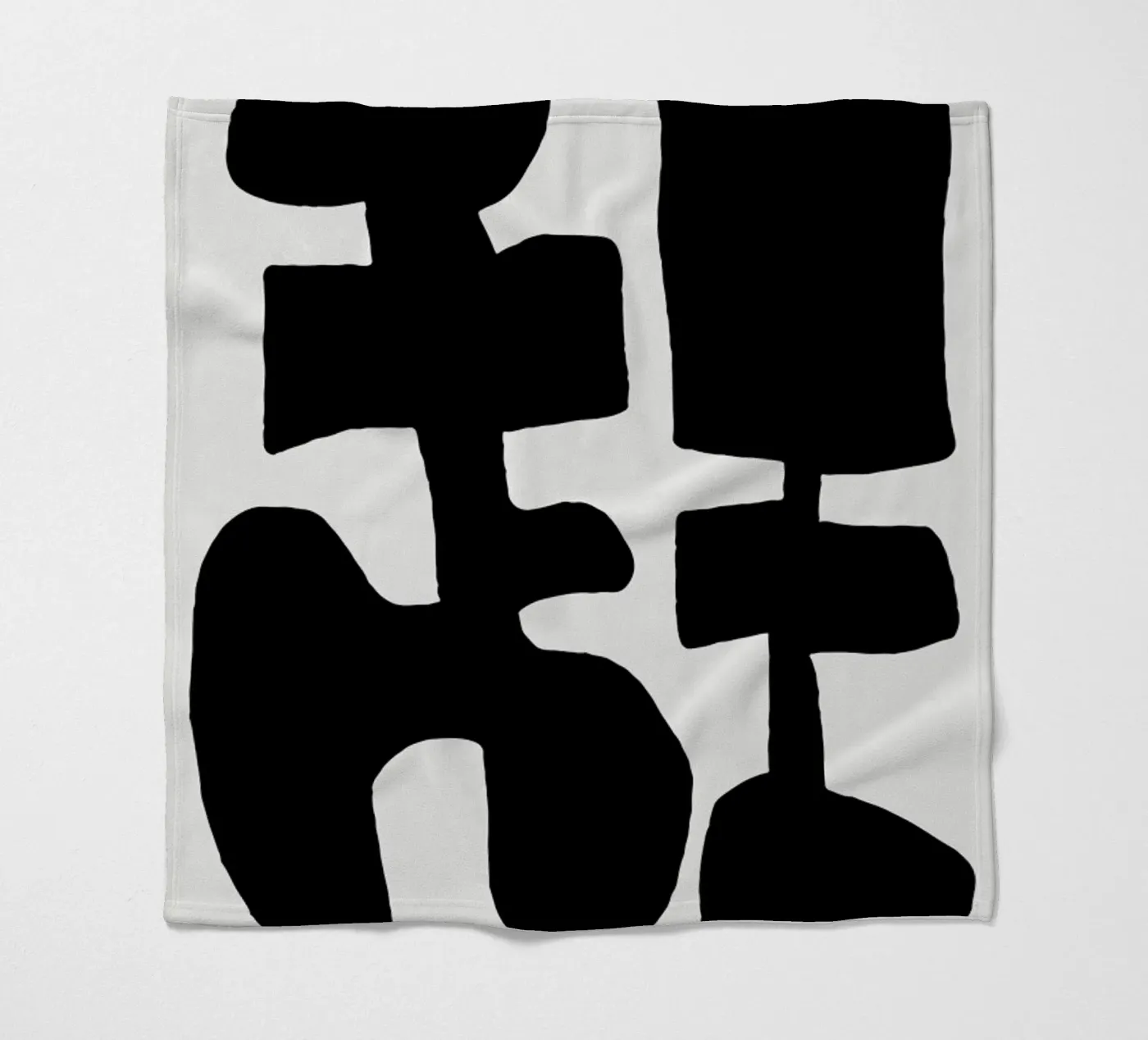 Black Spring Fleecedecke von Tanja Schaub