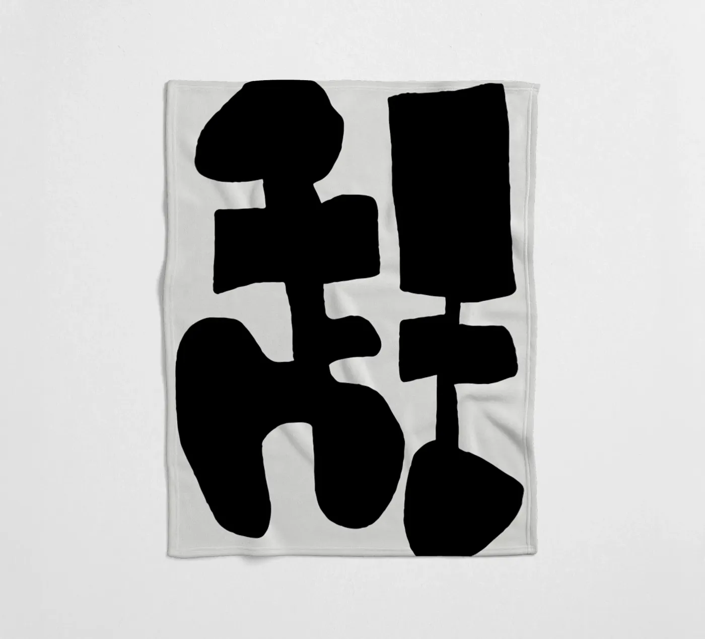Black Spring Fleecedecke von Tanja Schaub