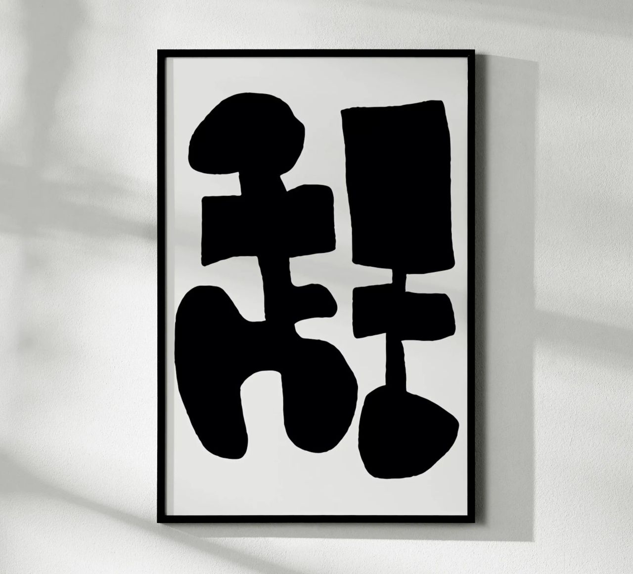 Black Spring poster con marco de aluminio de Tanja Schaub