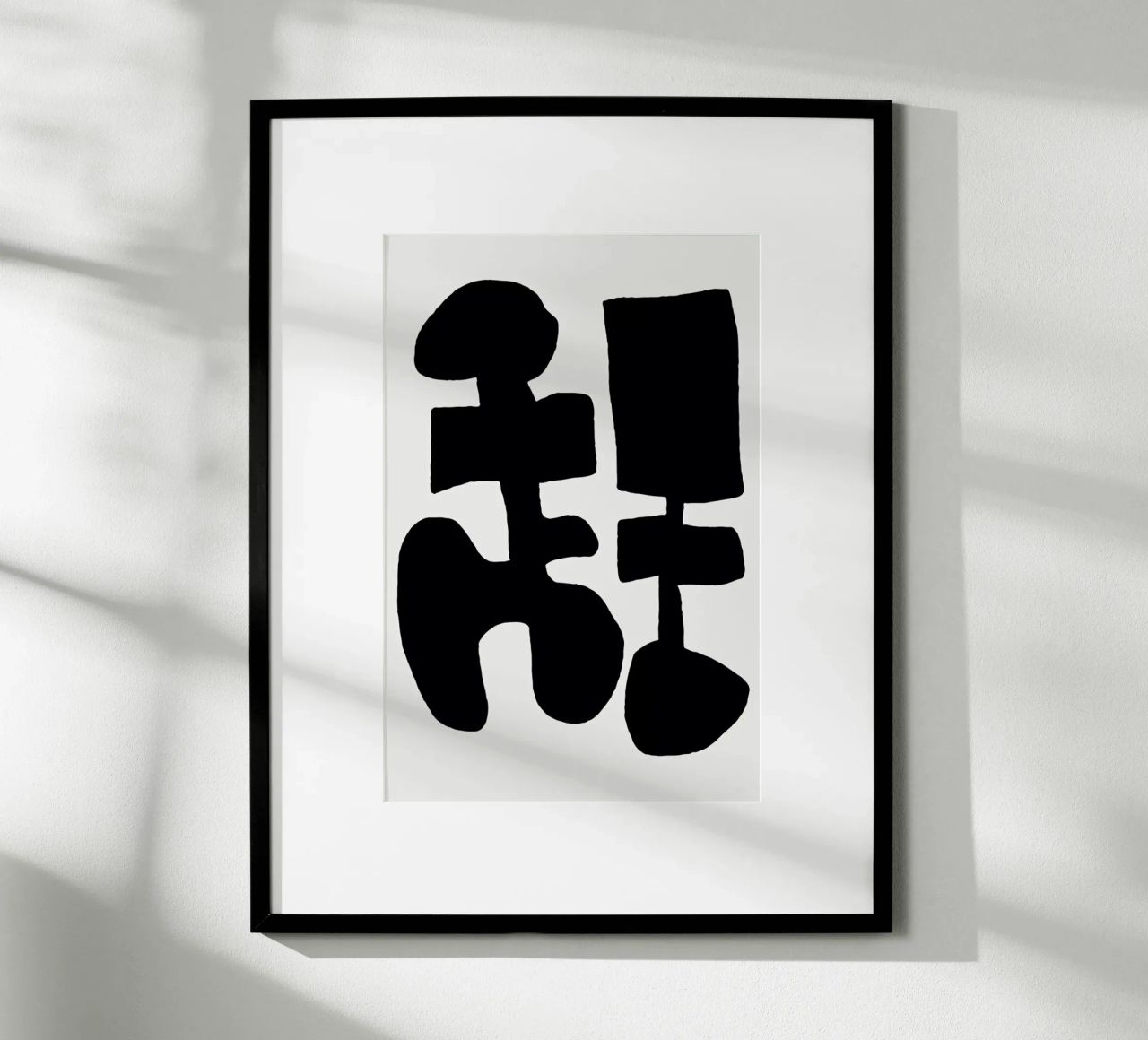 Black Spring poster con marco de aluminio de Tanja Schaub