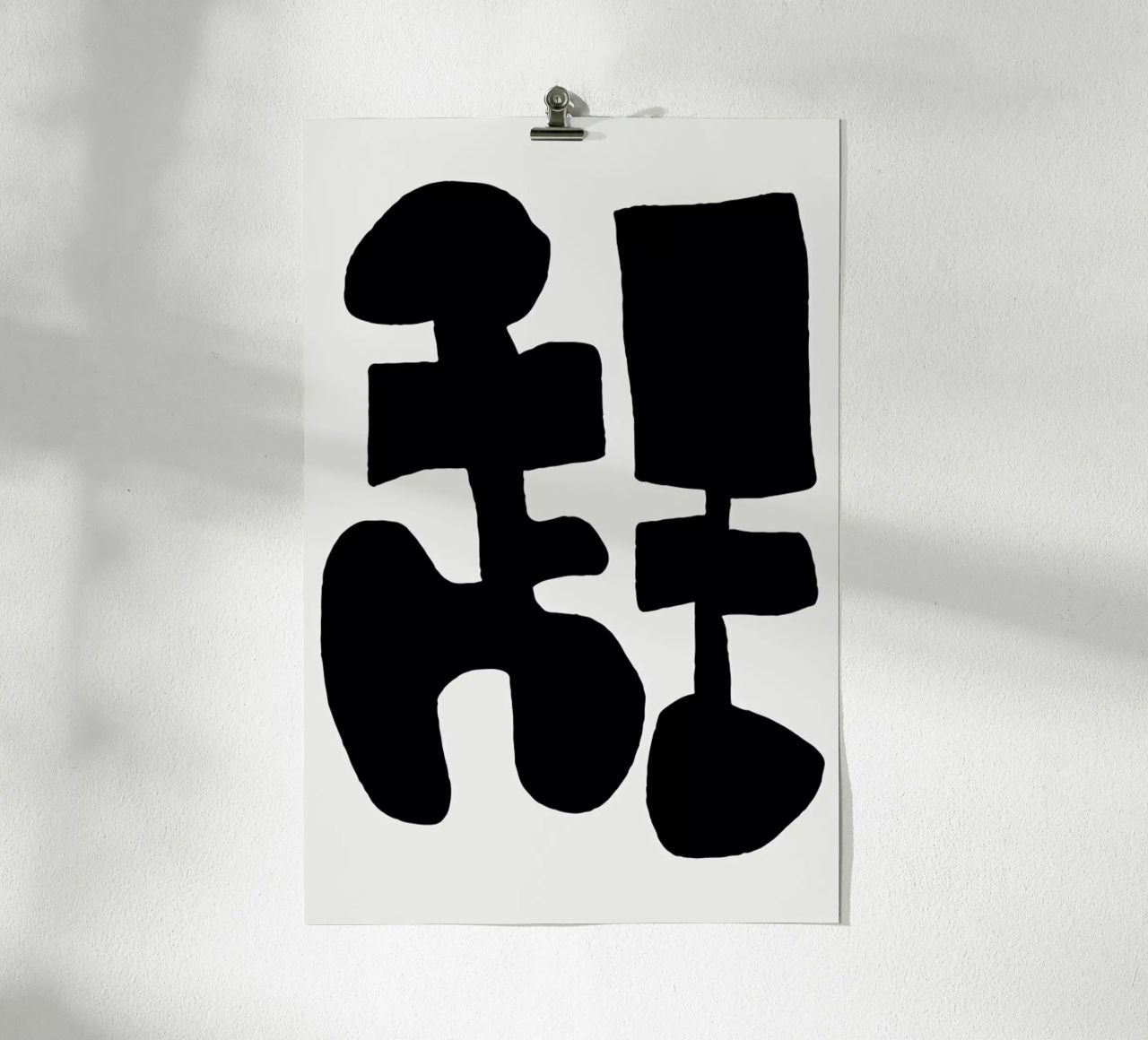 Black Spring poster con marco de aluminio de Tanja Schaub