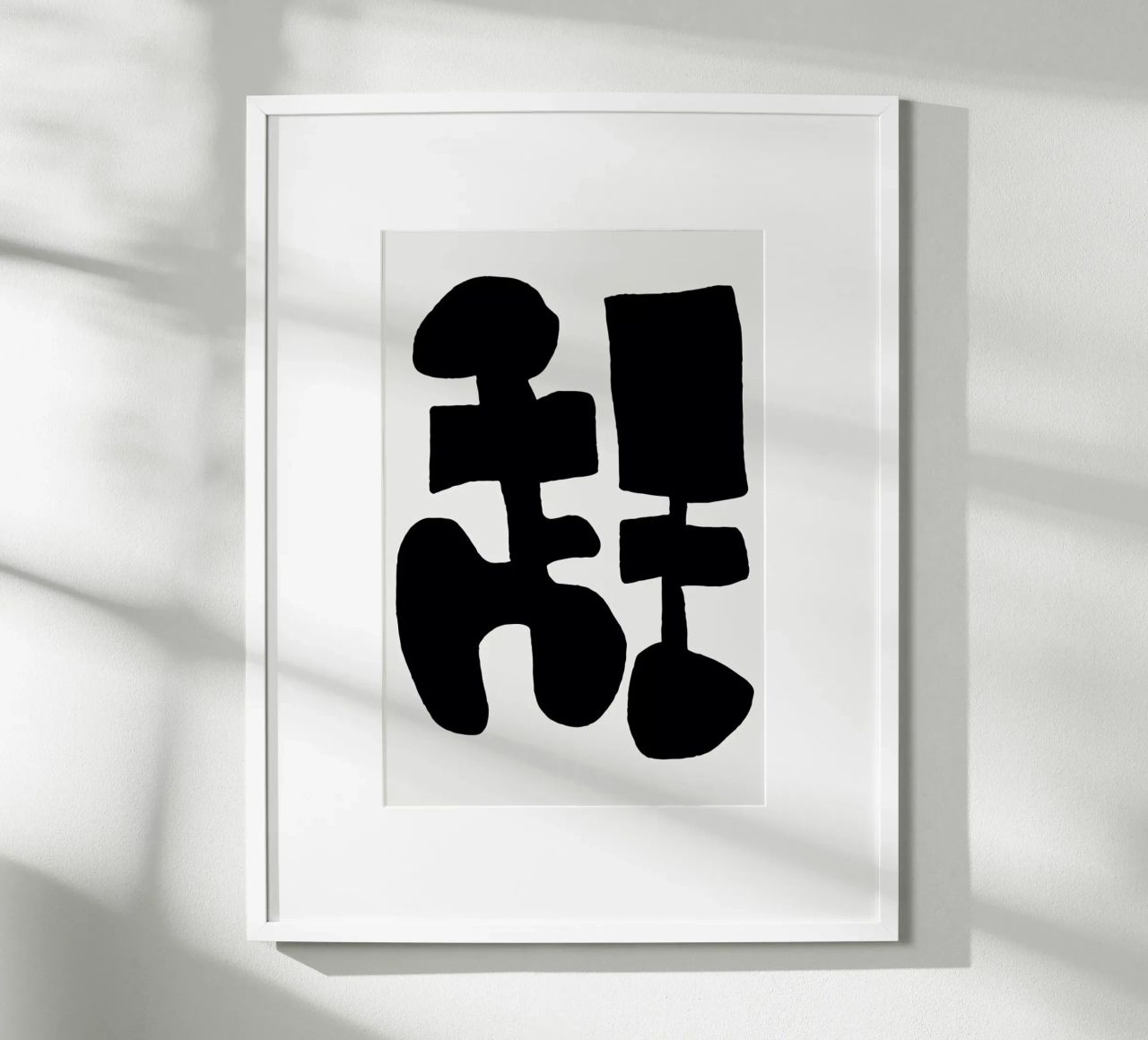 Black Spring poster con marco de aluminio de Tanja Schaub