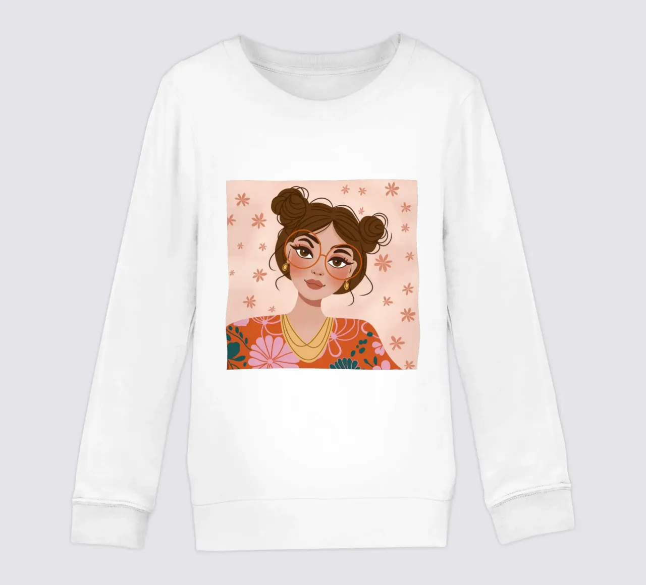 Giocare con il capriccio floreale felpa bambino da Color Oblivion