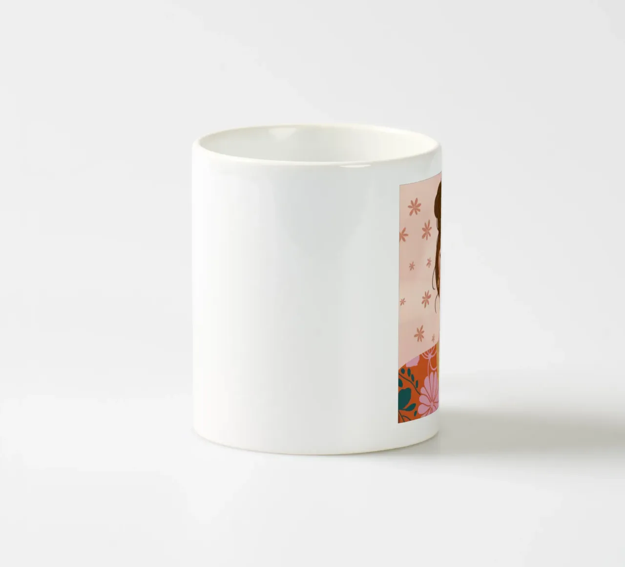 Giocare con il capriccio floreale tazza in ceramica da Color Oblivion