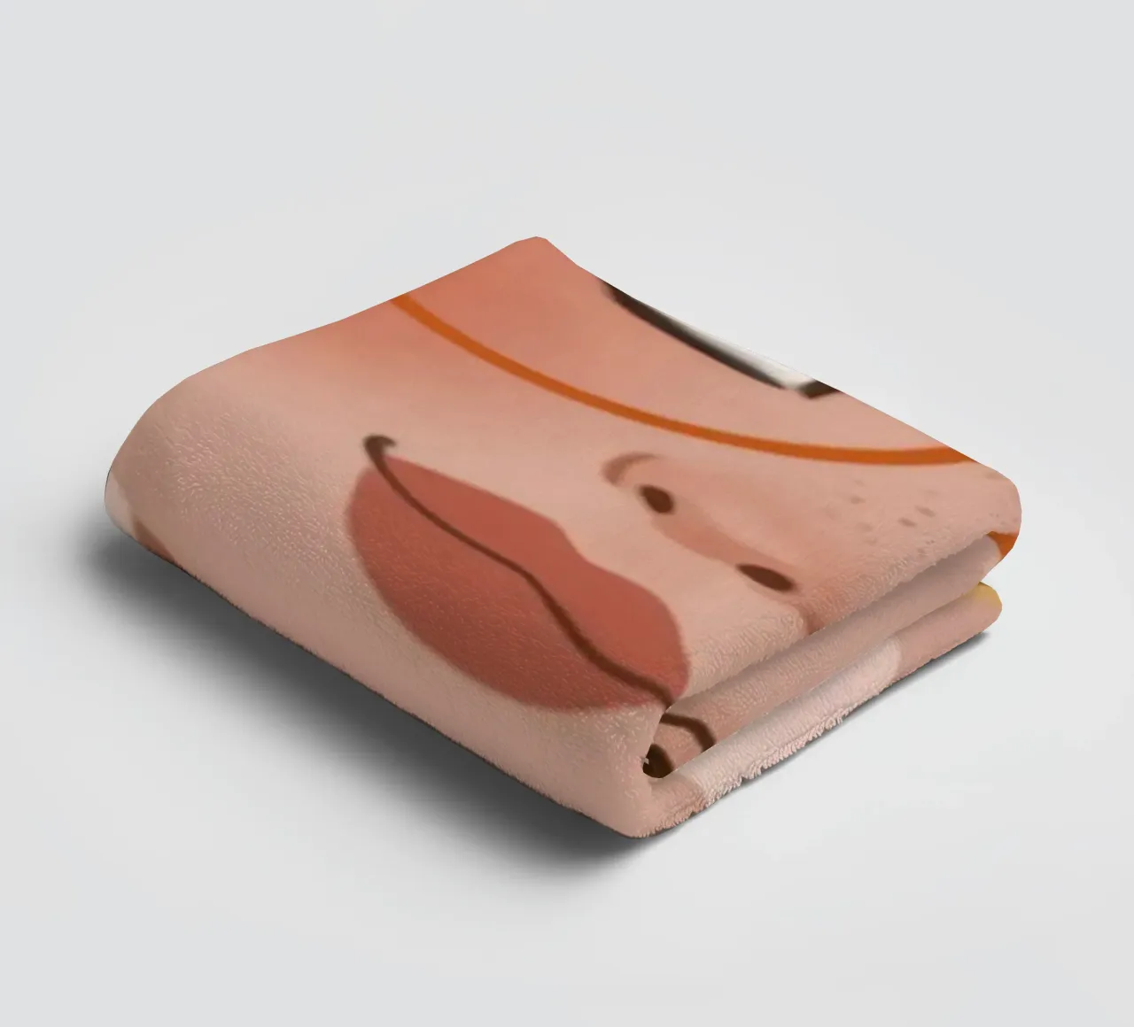 Speelse bloemenstemmingen badhanddoek van Color Oblivion