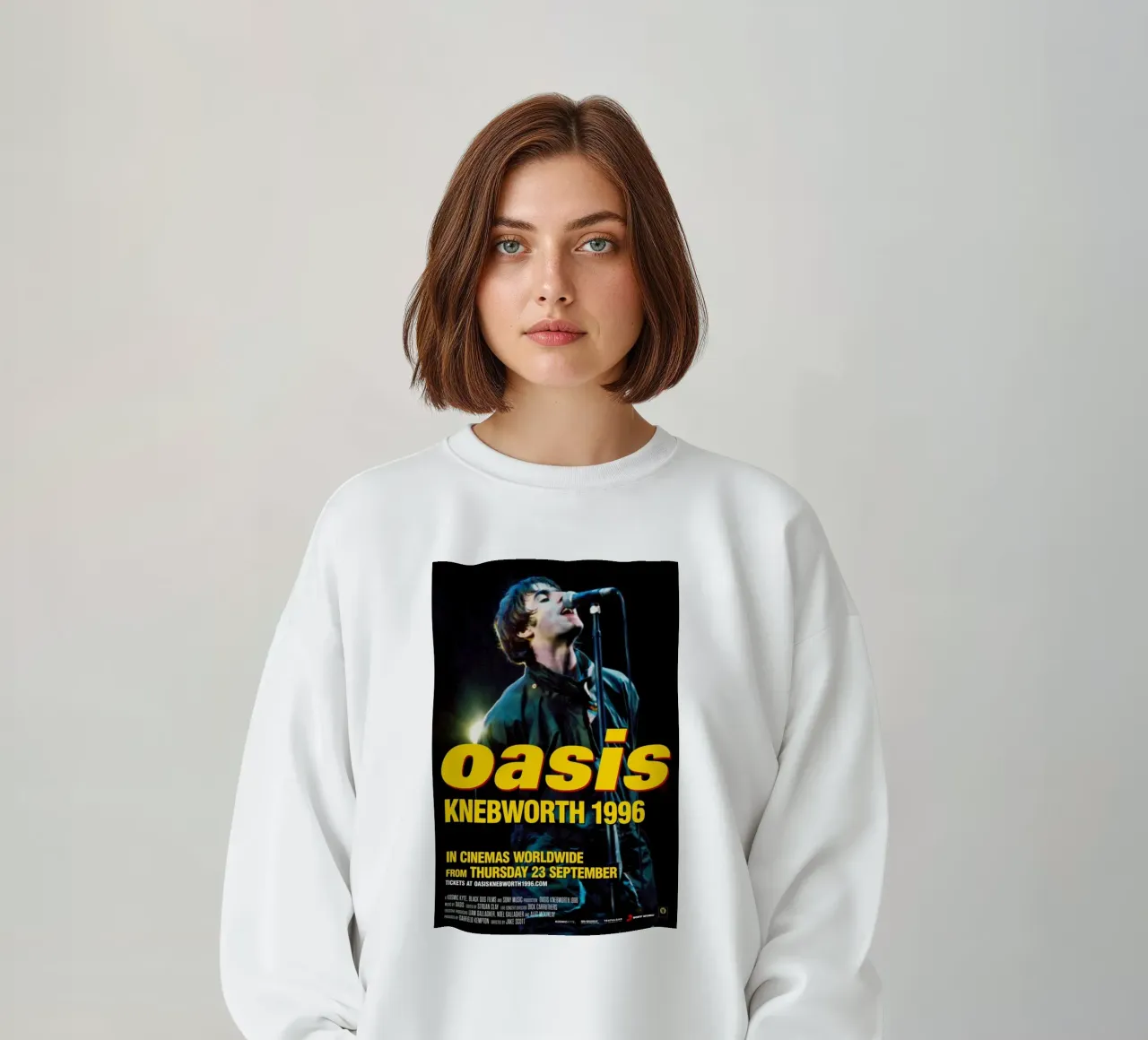 Knebworth 1996 Oasis felpa da HUMMERSONIC