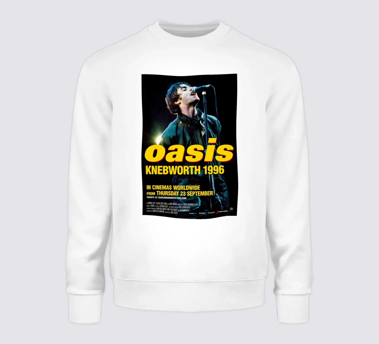 Knebworth 1996 Oasis felpa da HUMMERSONIC