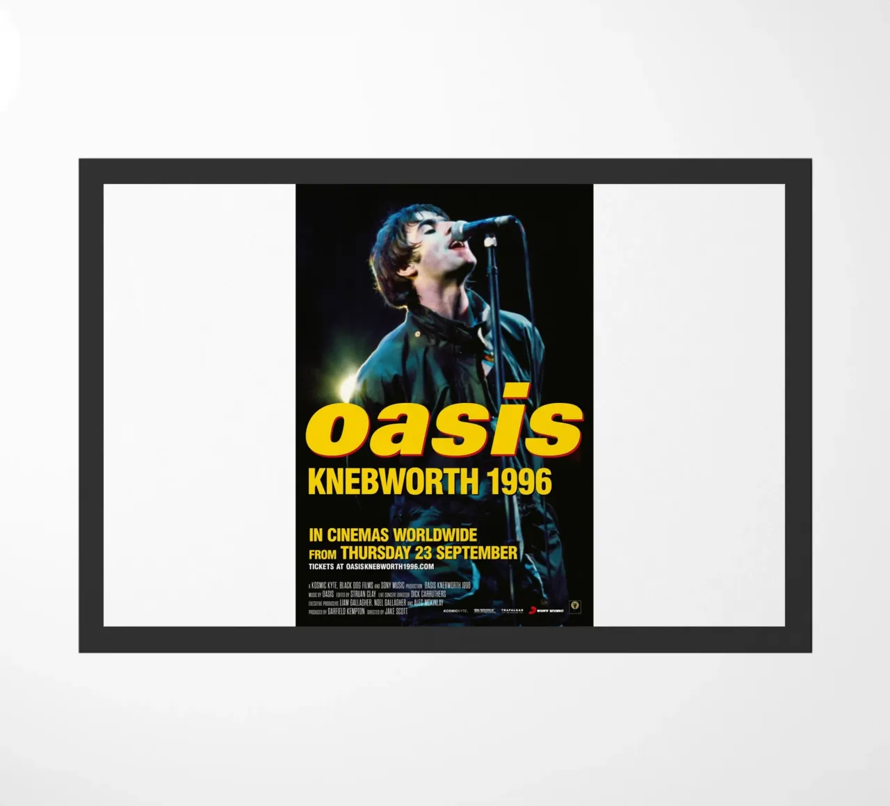 Knebworth 1996 Oasis zerbino da HUMMERSONIC