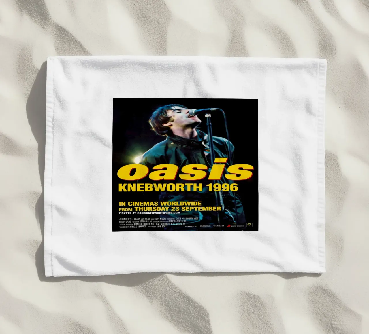 Knebworth 1996 Oasis telo mare da HUMMERSONIC