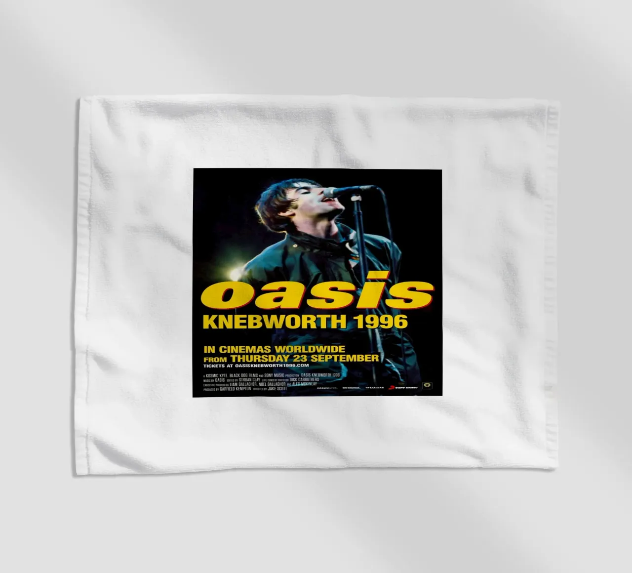 Knebworth 1996 Oasis telo mare da HUMMERSONIC