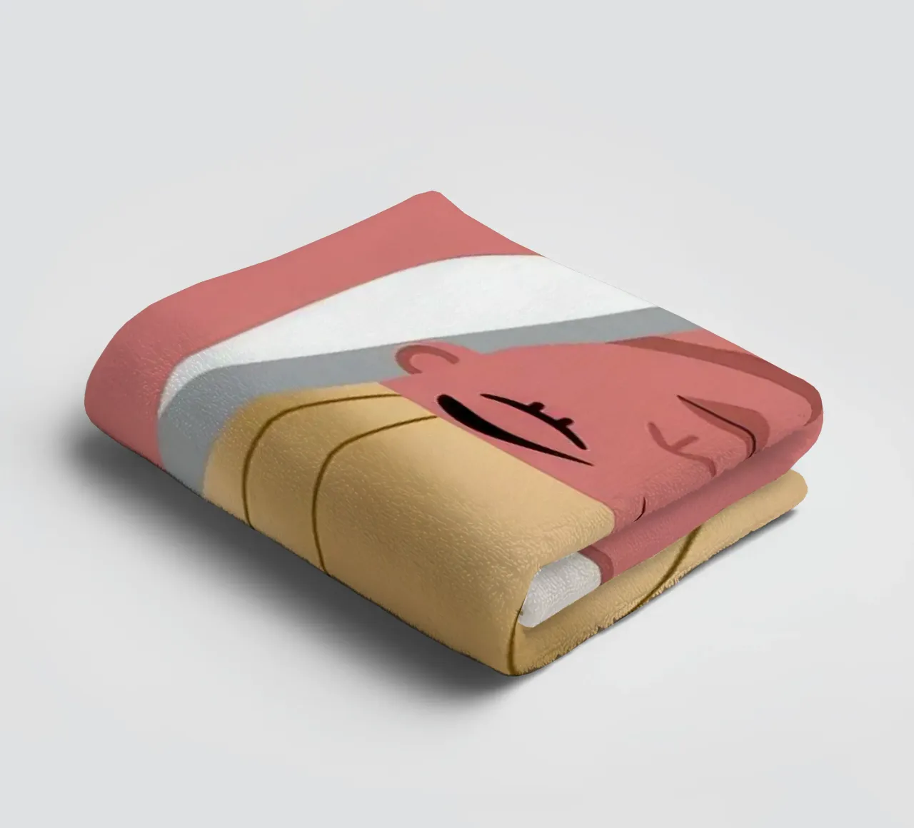 Umgekehrte Pose Anmut Handtuch von Color Oblivion