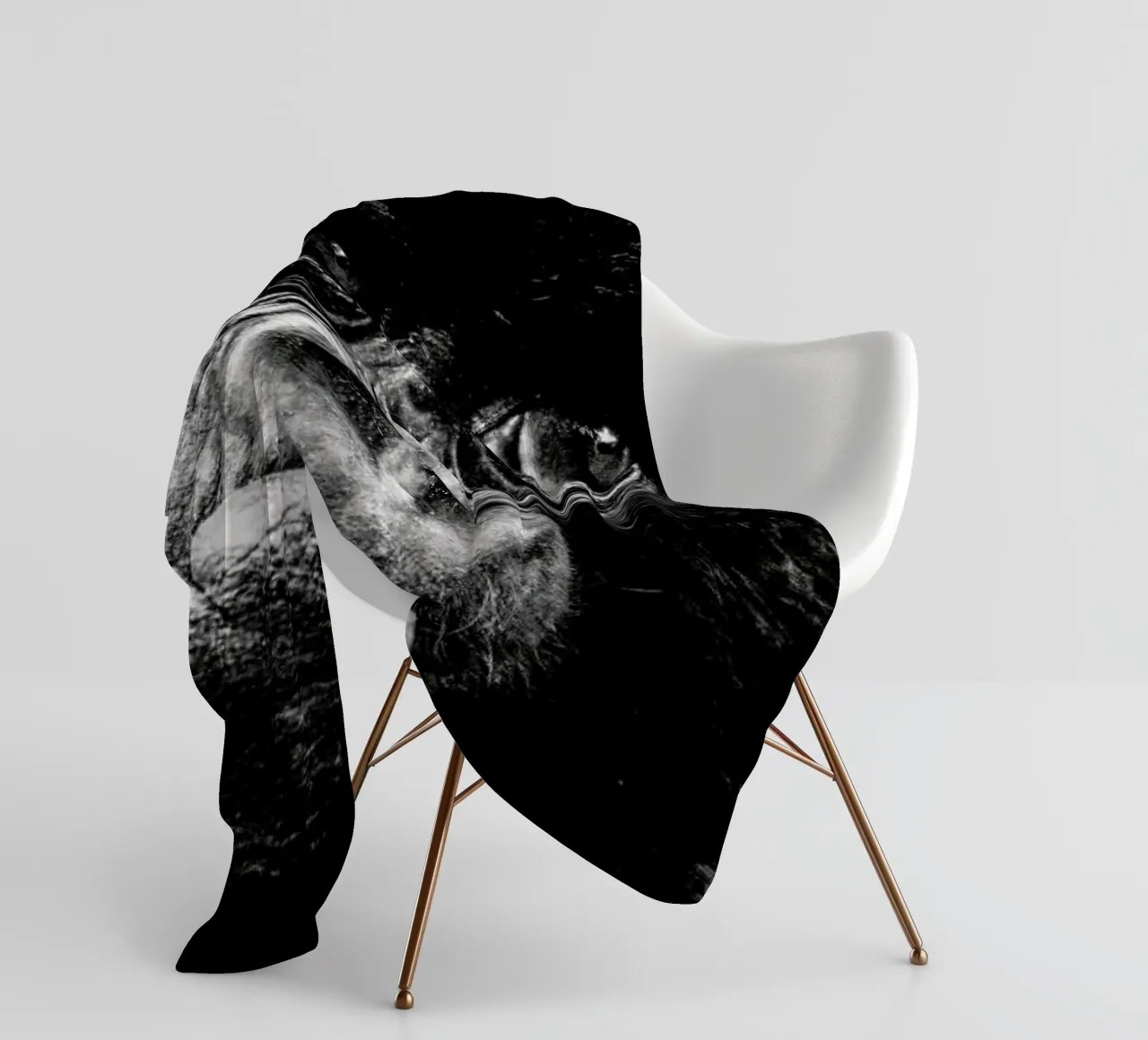 Gorilla fleecedeken van Natural Kingdom