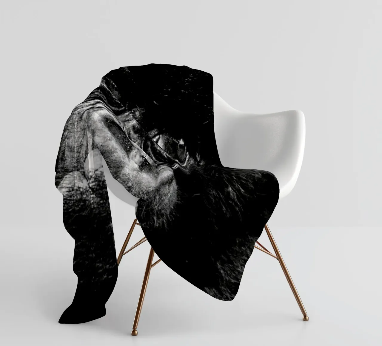 Gorilla fleecedeken van Natural Kingdom