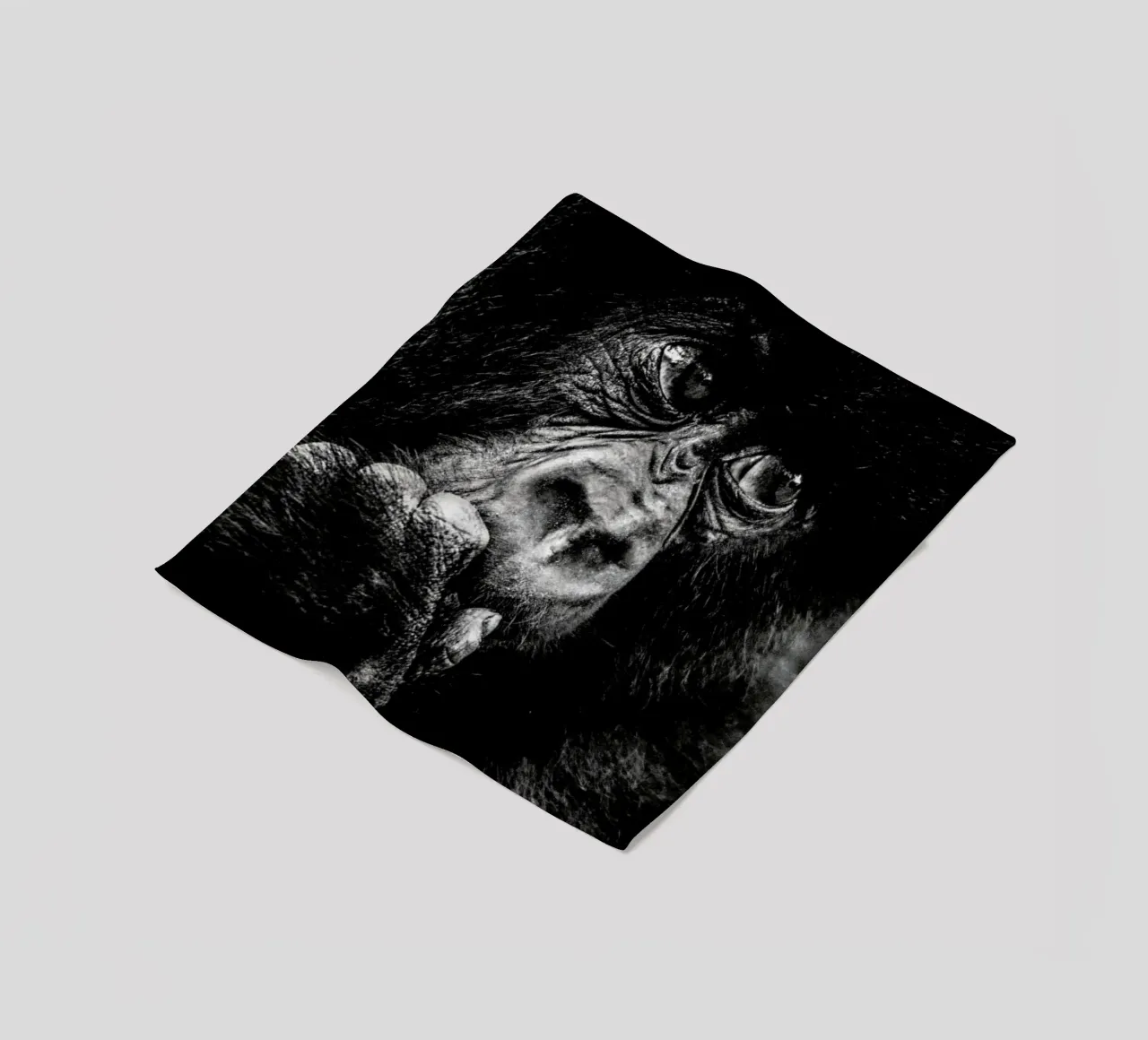 Gorilla fleecedeken van Natural Kingdom