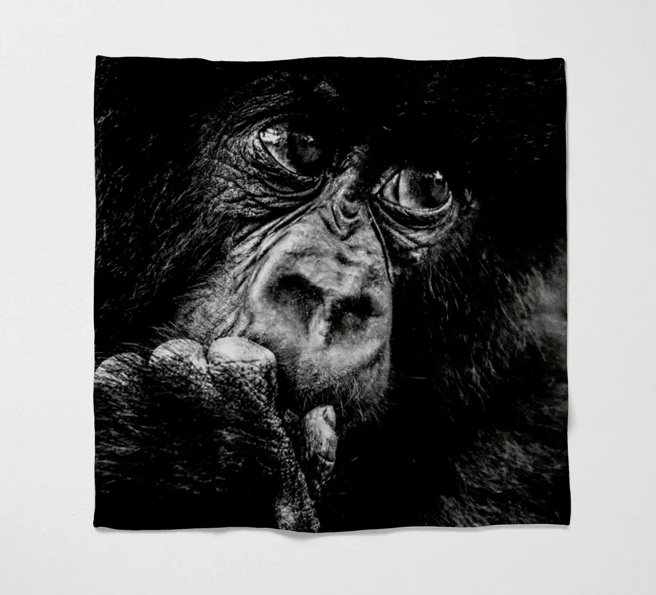 Gorilla fleecedeken van Natural Kingdom