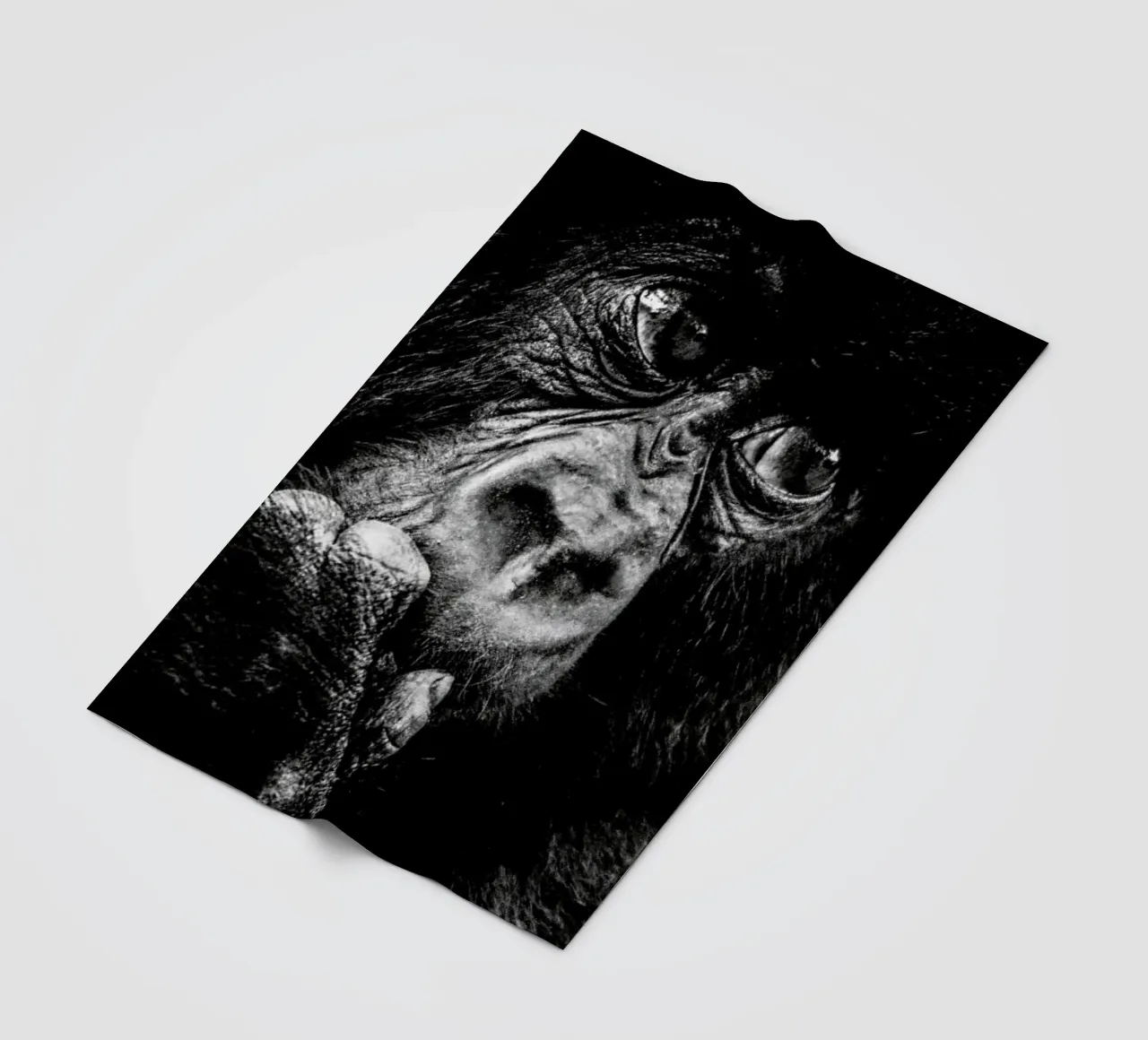 Gorilla fleecedeken van Natural Kingdom